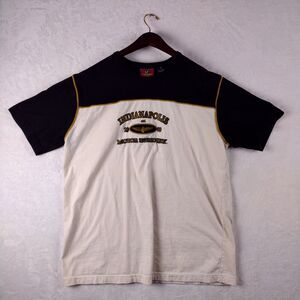 Vintage Indianapolis Motor Speedway Adult Size XL Embroidered Short Sleeve Tee